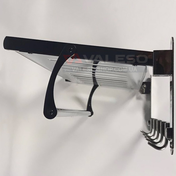 Полиця для рушників Valeso NSM 010 з вішалкою на 5 гачків та перекладиною