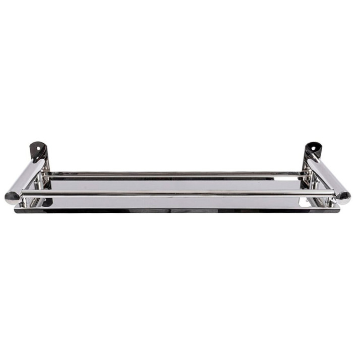 Полиця для ванної Valeso NSM 025 універсальна з хромованої нержавійки