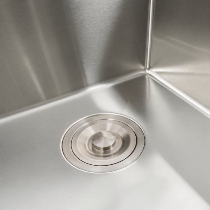 Valeso Handmade 40x50 (3,0/0,8) – мийка кухонна шириною 40 см із сталі SUS 201 товщиною 0,8 і 3 мм