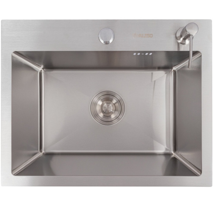 Valeso Handmade 50×40 (3.0/0.8) — narrow 50×40 cm kitchen sink made of 201 stainless steel with dispenser hole
