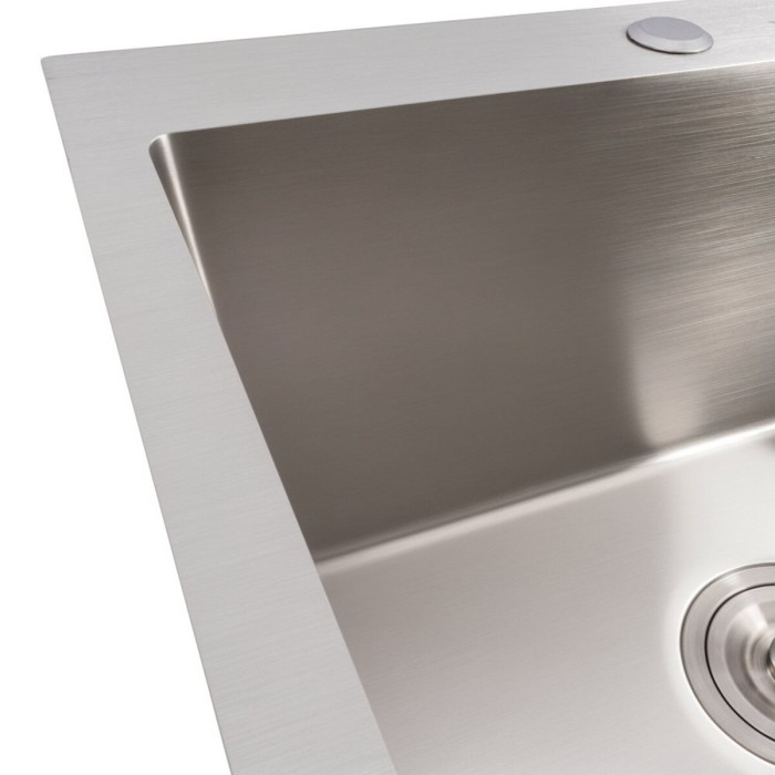 Valeso Handmade 50x50 (2,0/0,5) ECN - кухонна раковина-чаша 50 на 50 см з нержавіючої сталі