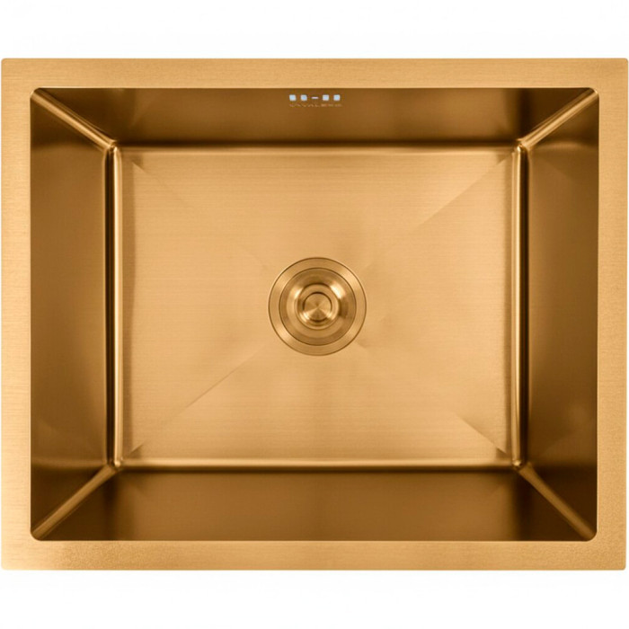 Valeso Handmade 54x44 (3,0/0,8) CM, PVD Gold, undercounter