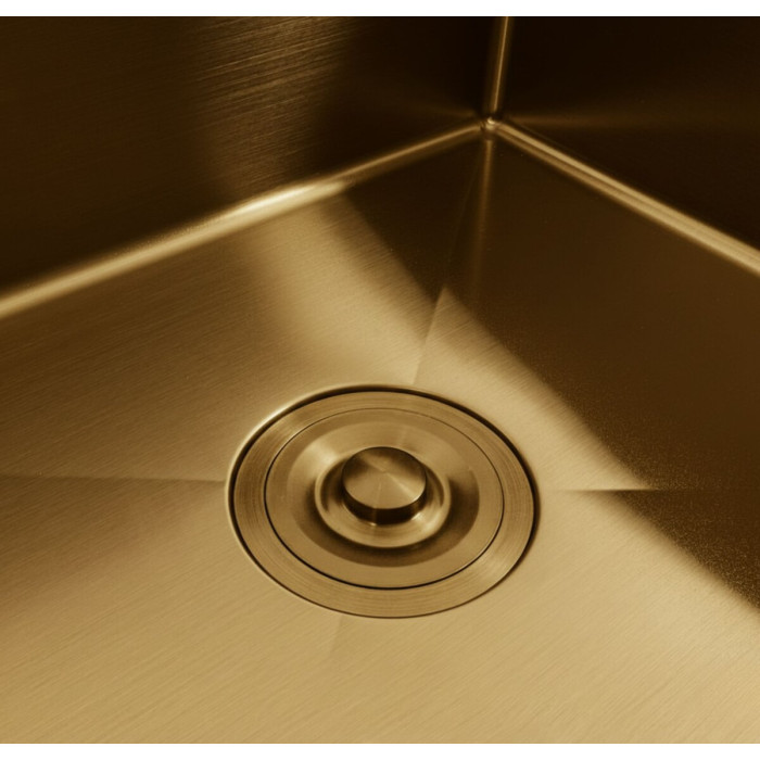 Valeso Handmade 54x44 (3,0/0,8) CM, PVD Gold, undercounter