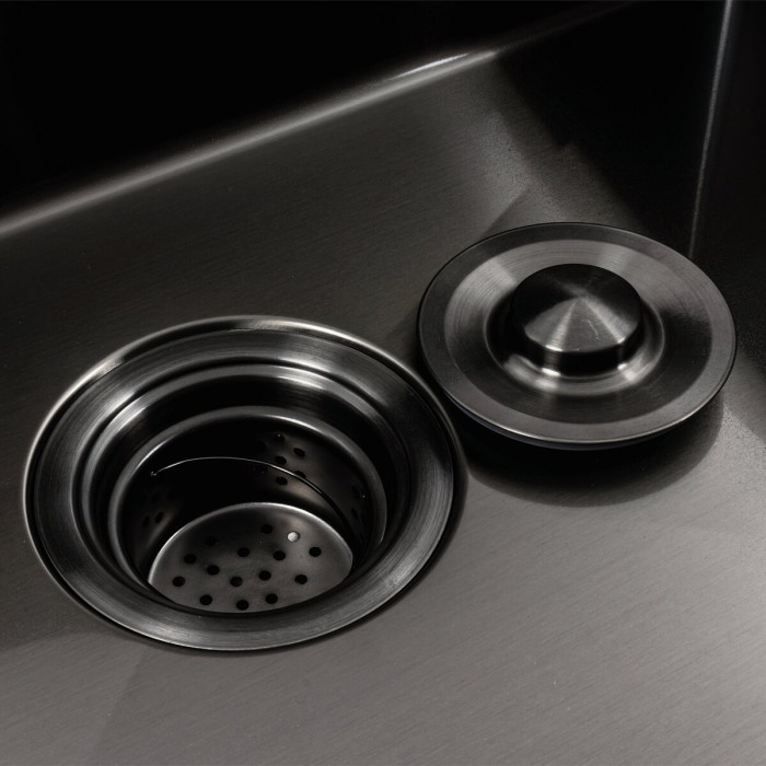 Valeso Handmade 60x50 (3,0/0,8) PVD Black, knife holder