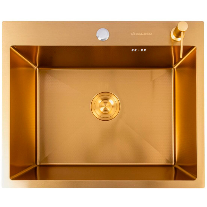 Valeso Handmade 60x50 (3.0/0.8) PVD Gold decor – steel, with textured surface