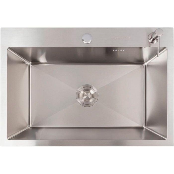 Valeso Handmade 65x45 (3,0/1,5) made of SUS 201 steel with brushed surface