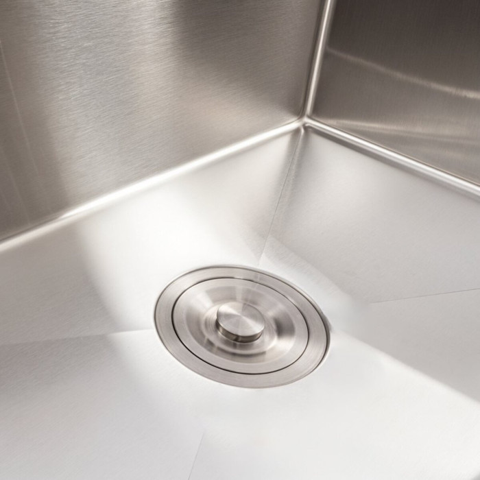 Valeso Handmade 65x45 (3,0/1,5) made of SUS 201 steel with brushed surface