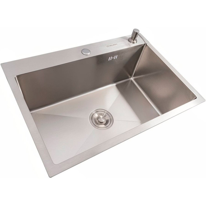 Valeso Handmade 65x45 (3,0/1,5) made of SUS 201 steel with brushed surface