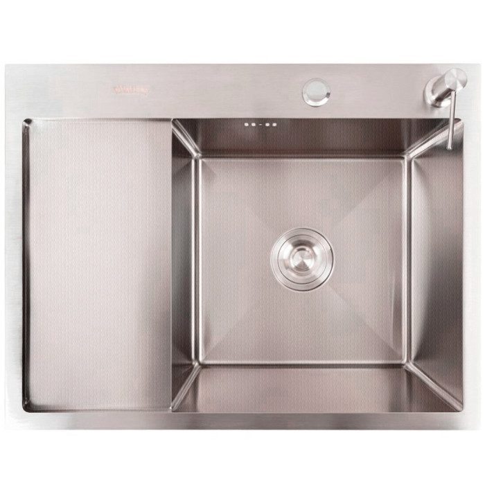 Valeso Handmade 65x50 R (3,0/0,8) CM декор - врезная, 65 см с правой чашей и сушилкой