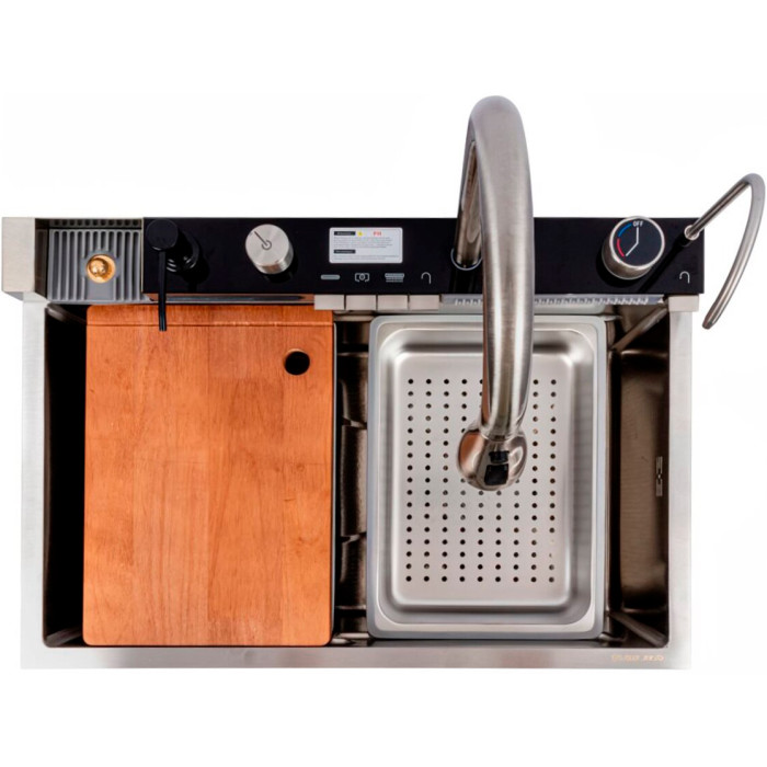 Valeso Handmade 68x45M (3.0/1.0) decor, waterfall – kitchen station with sink 68 cm