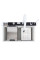 Valeso Handmade 75x45 White decor, waterfall