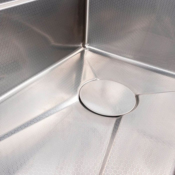 Valeso Handmade 75x45DF decor, waterfall – kitchen station with mixer and waterfall system