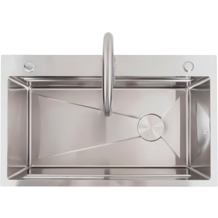 Valeso Handmade 75x46B (3,0/0,8) Work Station СМ – кухонна мийка 75 см зі змішувачем