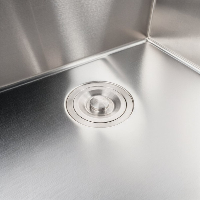 Valeso Handmade 76x45 (3.0/0.8) undermount – 76 cm stainless steel kitchen sink