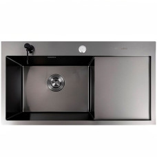 Valeso Handmade 78x43 L (3,0/0,8) CM, PVD Black