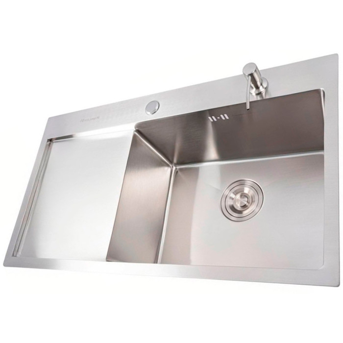 Valeso Handmade 78x43 R (3,0/0,8) CM - кухонная раковина 78 см "узкая" с правой чашей