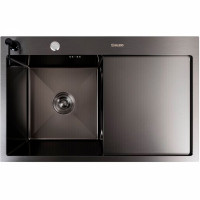 Valeso Handmade 78x50 L (3.0/0.8) CM, PVD Black decor