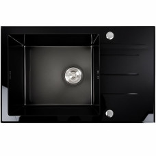 Valeso Handmade Black Glass 78x50 PVD Чорний
