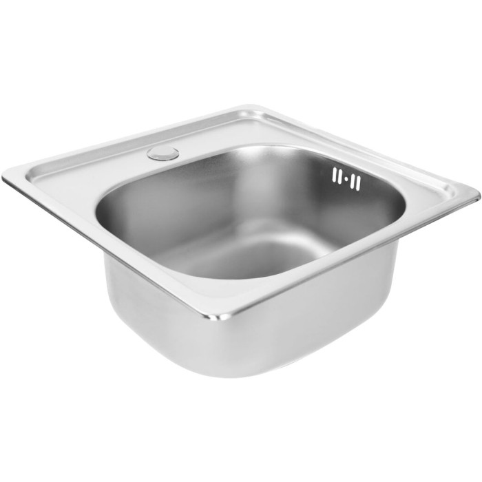 Valeso 3838 B Satin 0.6/160 - small 38/38 cm stainless steel inset kitchen sink