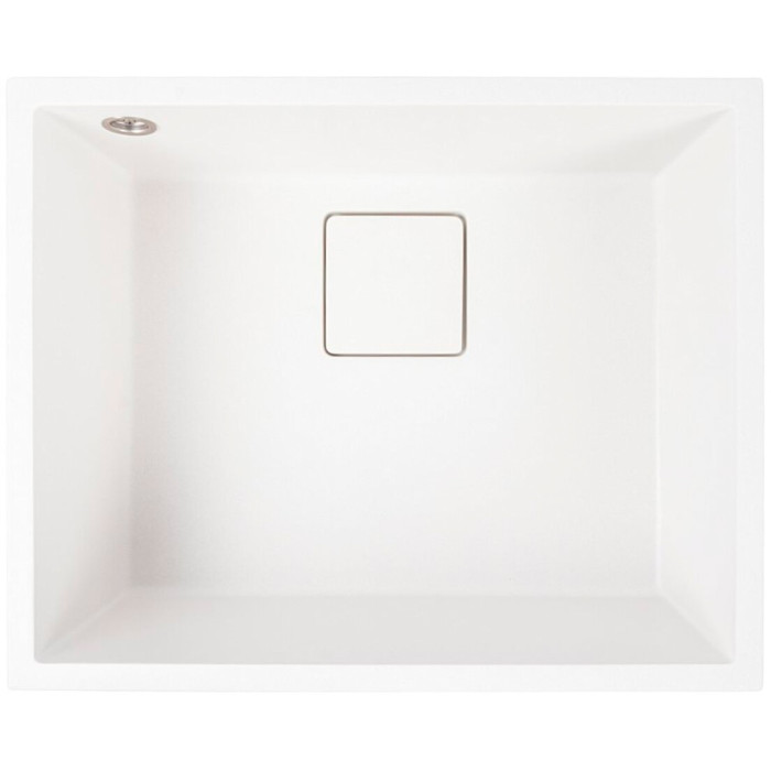 Valeso Ameli 5444 – undermount granite sink snow-white for modern kitchen