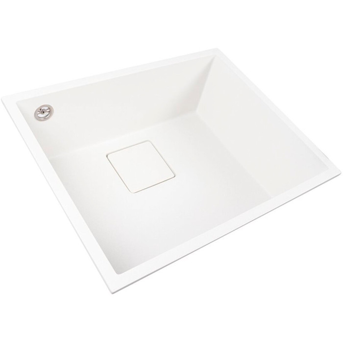 Valeso Ameli 5444 – undermount granite sink snow-white for modern kitchen