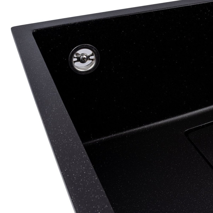 Valeso Ameli 5444 black metallic - undermount kitchen sink