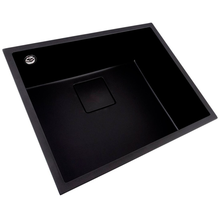 Valeso Ameli 5444 black - undermount sink 54 by 44 cm