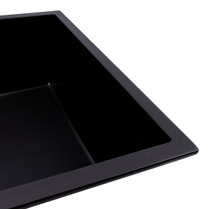 Valeso Ameli 5444 black - undermount sink 54 by 44 cm