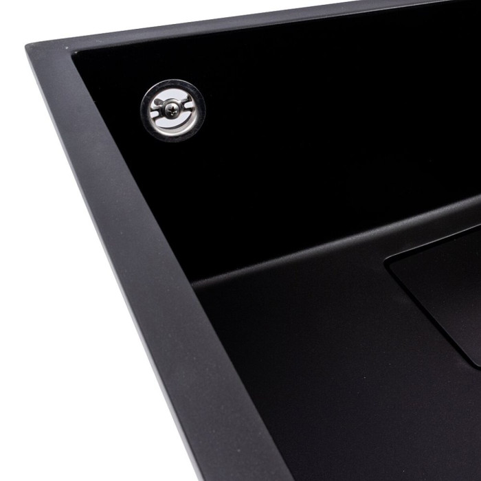 Valeso Ameli 5444 black - undermount sink 54 by 44 cm