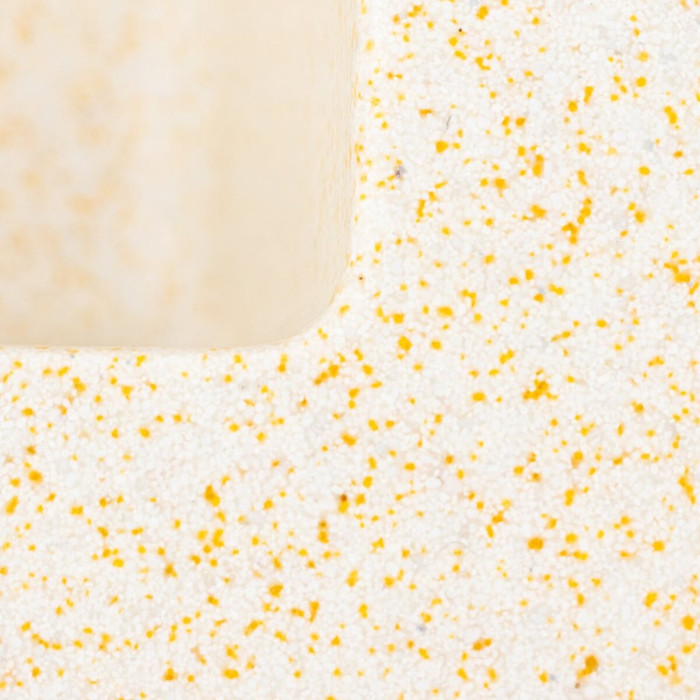 Granite kitchen sink Valeso AMELI 5444 undermount — Sand color