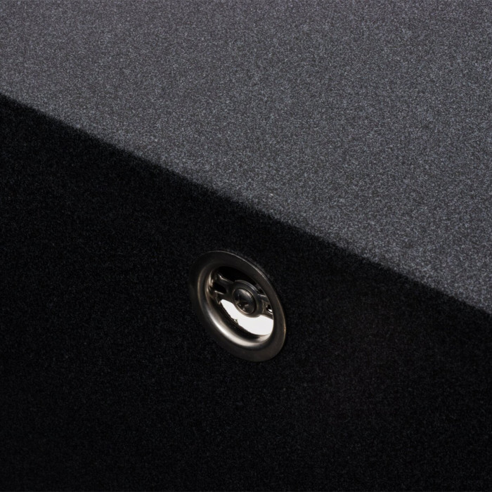 Valeso Atlas 9651 карбон - мойка 96 см кухонная композитная с чашей по центру