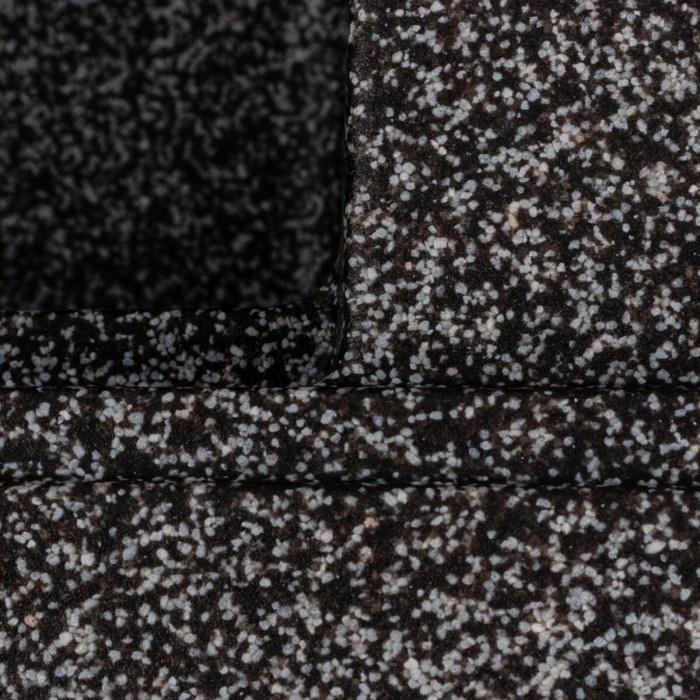 Valeso Atrum 7950 graphite - kitchen sink "artificial stone" with faucet