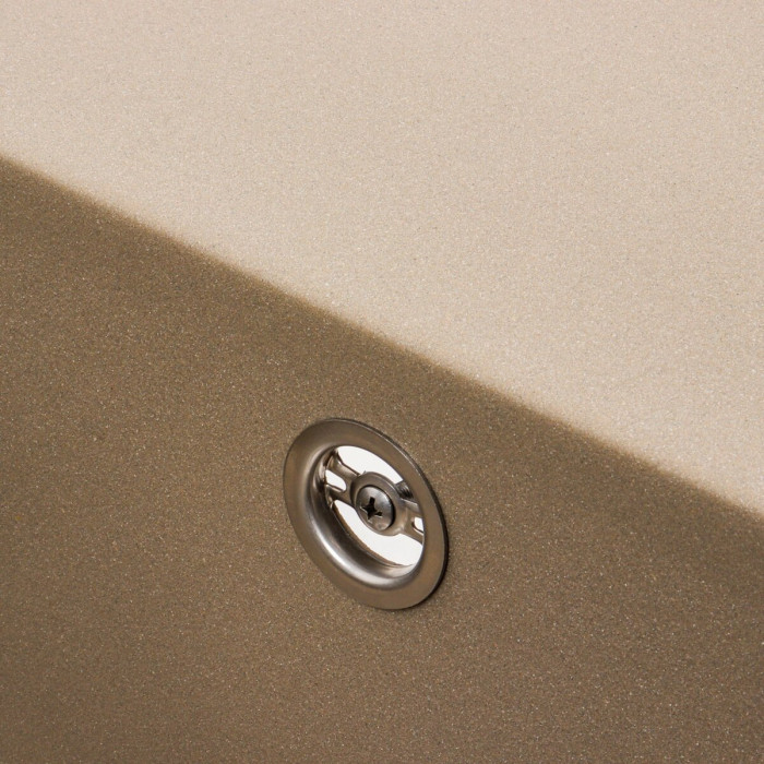 Valeso Azurit 7950 titan - kitchen flush-mount sink 79 cm for countertop