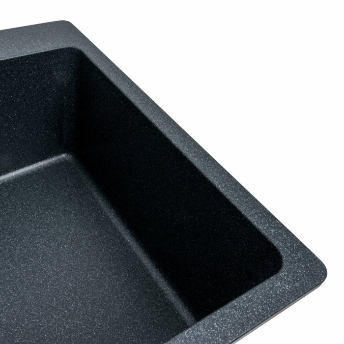 Valeso Bogema 7850 anthracite – large 78 cm granite bowl sink without a dish drying wing