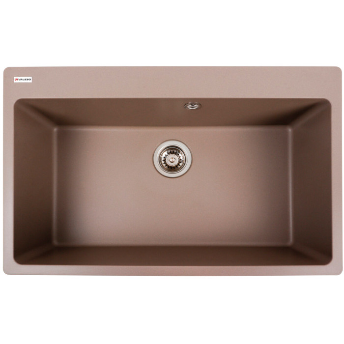 Valeso Bogema 7850 Dune – large 78 cm composite kitchen sink without drainer