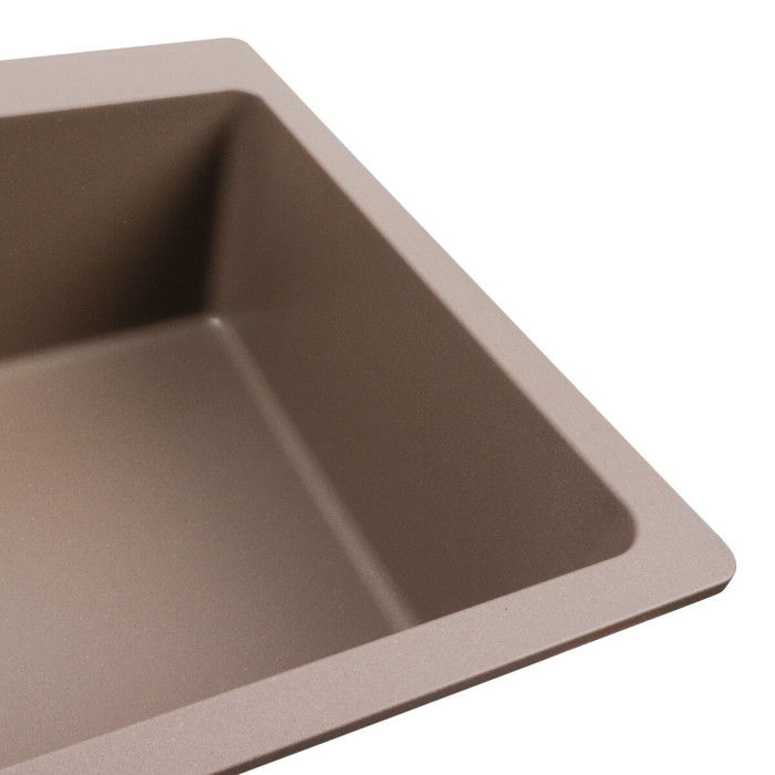 Valeso Bogema 7850 Dune – large 78 cm composite kitchen sink without drainer