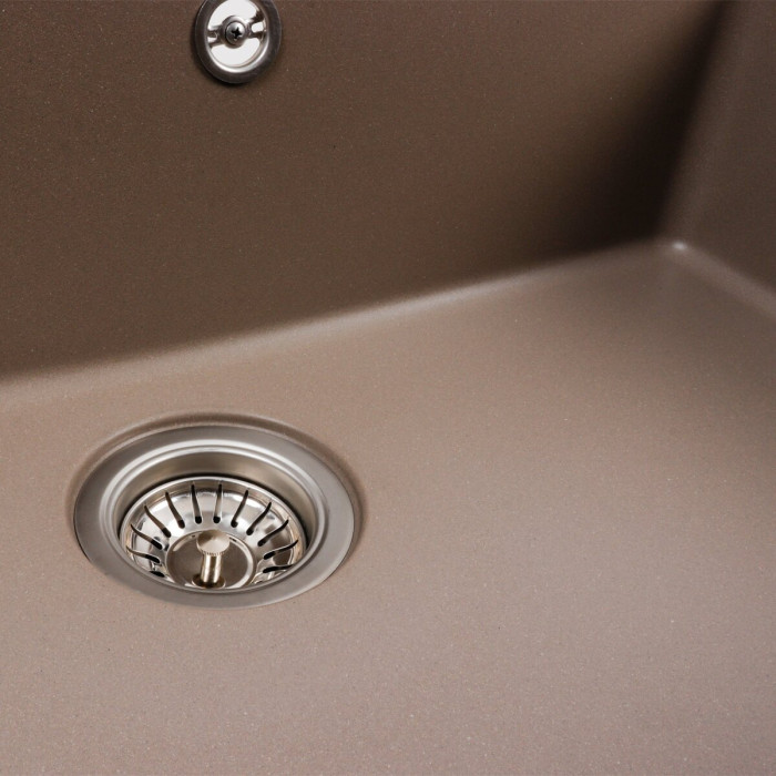 Valeso Bogema 7850 Dune – large 78 cm composite kitchen sink without drainer