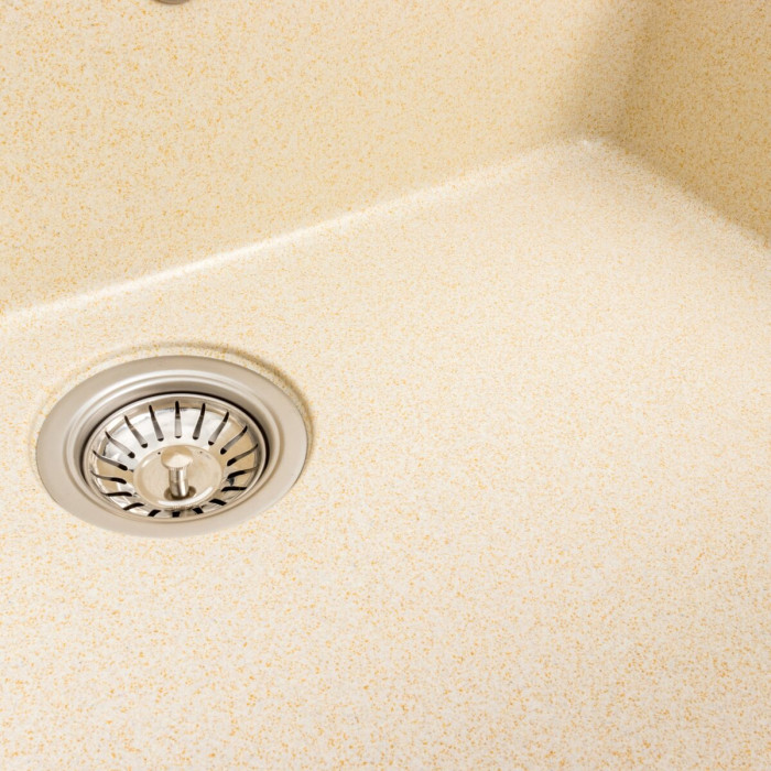 Valeso Bogema 7850 sand - kitchen granite sink 78 cm with one bowl without wing