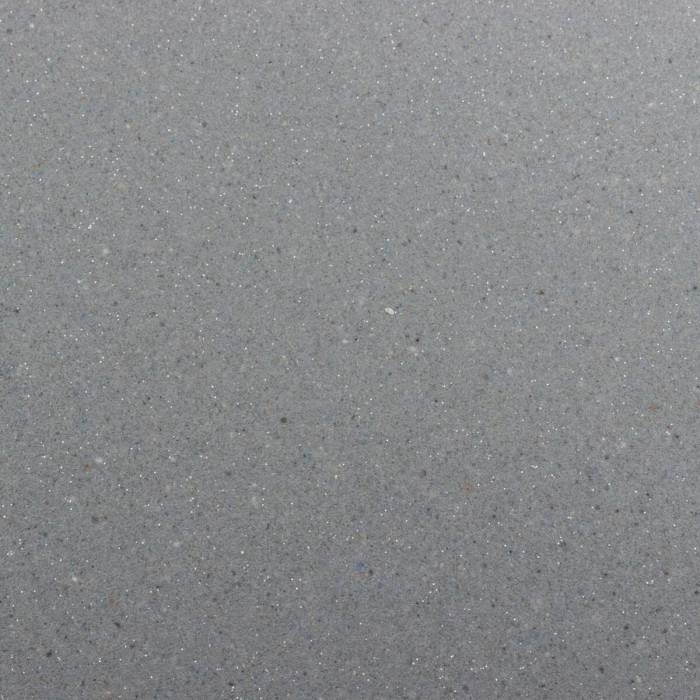 Valeso Bogema 7850 grey metallic – 78 cm wide bowl sink made of quartz composite in an original grey color