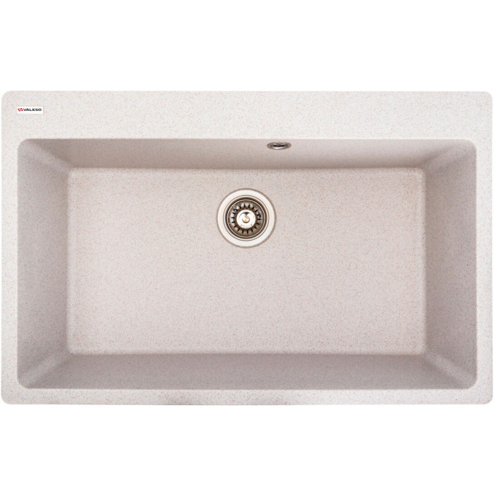 Valeso Bogema 7850 topaz – 78 cm sink with a large 73 x 40 cm bowl for installation in a kitchen countertop cutout
