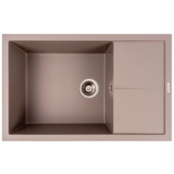 Valeso Calypso 7950 dune - composite inset sink 79 cm for kitchen countertop