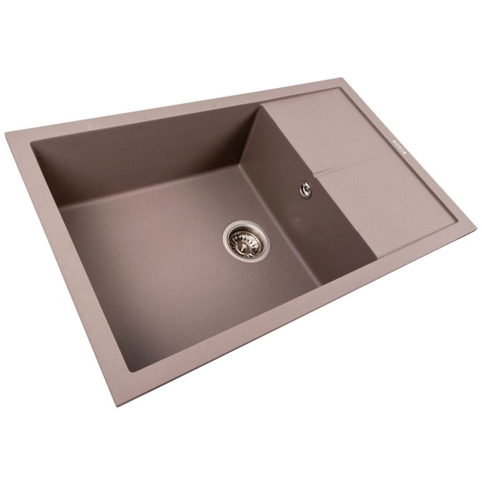 Valeso Calypso 7950 dune - composite inset sink 79 cm for kitchen countertop