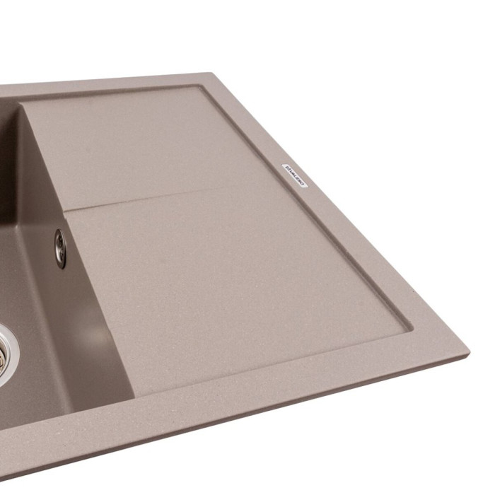 Valeso Calypso 7950 dune - composite inset sink 79 cm for kitchen countertop