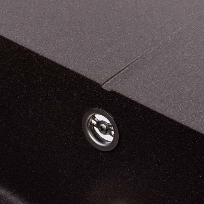 Valeso Calypso 7950 grenadine - quartz inset sink 79 cm with drainer