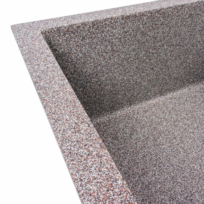 Valeso Calypso 7950 mix - 79 cm rectangular granite sink with large bowl