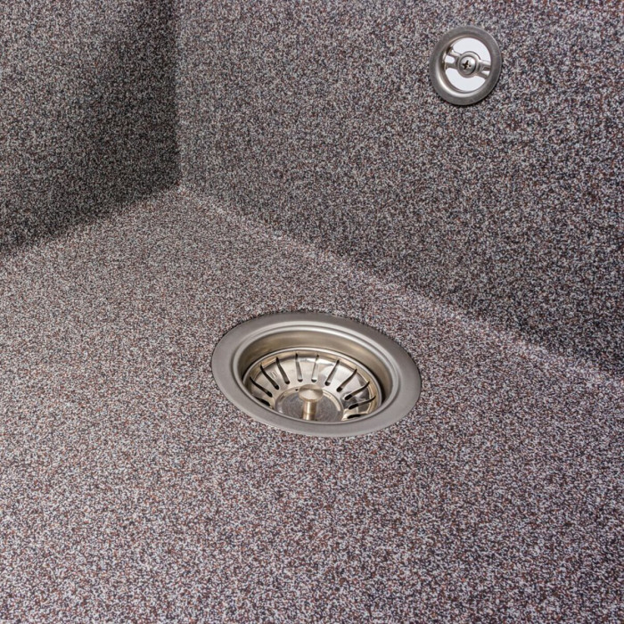 Valeso Calypso 7950 mix - 79 cm rectangular granite sink with large bowl