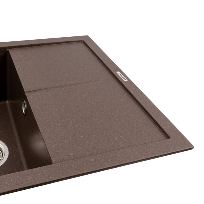 Valeso Calypso 7950 dark rock - granite inset sink 79 cm for kitchen