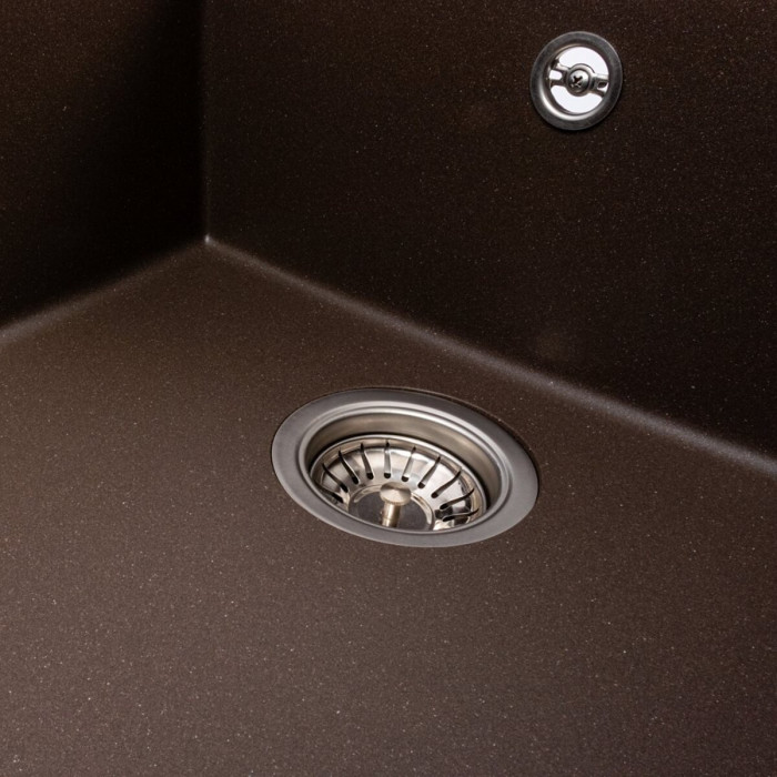 Valeso Calypso 7950 dark rock - granite inset sink 79 cm for kitchen