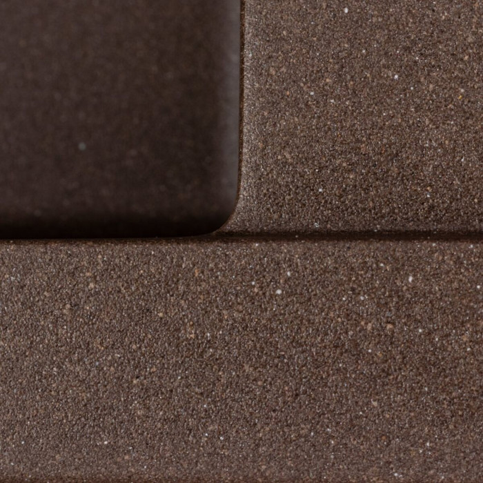 Valeso Calypso 7950 dark rock - granite inset sink 79 cm for kitchen