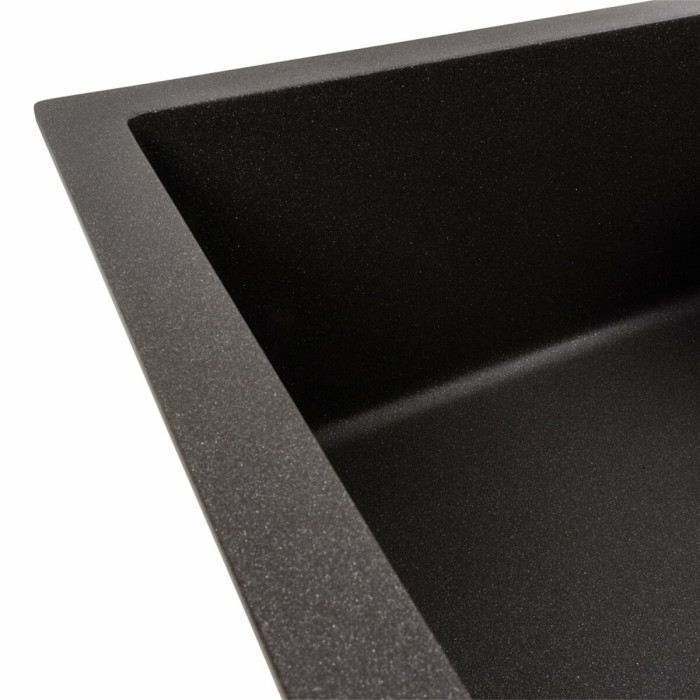 Valeso Cascada 7050 morion - matte ceramic granite sink 70/50 cm for kitchen
